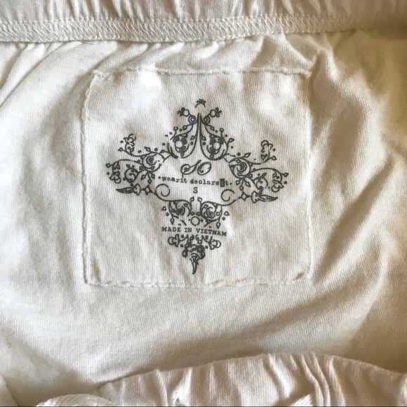 SO White Drawstring Skirt - Picture 4 of 6